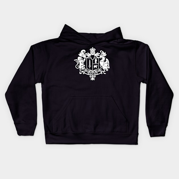 The House of Wayne Kids Hoodie by mashimero